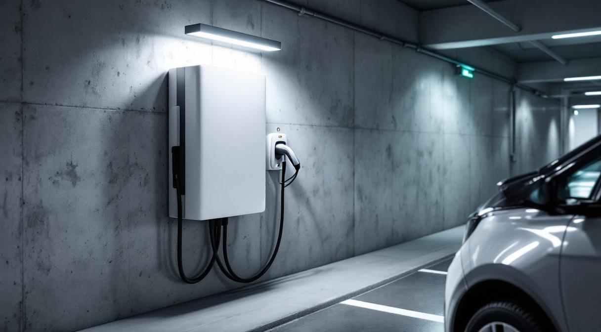 Borne de recharge en copropriété en Vendée