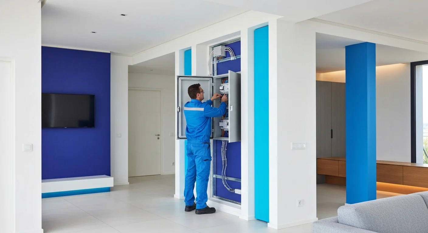 Électricien professionnel intervenant en Vendée